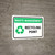 Waste Management: Recycling point Landscape - Wall Sign