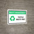 Waste Management: Textile waste Landscape - Wall Sign