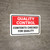 Quality Control: Contents Checked For Quality Landscape - Wall Sign