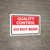 Quality Control: Do Not Bend Landscape - Wall Sign