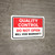 Quality Control: Do Not Open Will Void Warranty Landscape - Wall Sign