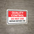 Quality Control: Do Not Use Repair Before Use Landscape - Wall Sign