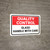 Quality Control: Glass Handle With Care Landscape - Wall Sign