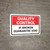 Quality Control: If Broken Guarantee Void Landscape - Wall Sign