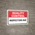 Quality Control: Inspection Due Landscape - Wall Sign
