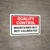 Quality Control: Maintained But Not Calibrated Landscape - Wall Sign