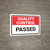 Quality Control: Passed Landscape - Wall Sign
