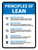 Principles Of Lean Portrait - Wall Sign