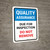 Quality Assurance: Due For Inspection Do Not Remove Portrait - Wall Sign