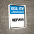 Quality Assurance: Repair Portrait - Wall Sign