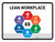 6S Lean Workplace V2 Landscape - Wall Sign