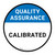 Quality Assurance: Calibrated Circular - Floor Sign
