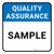 Quality Assurance: Sample Square - Floor Sign