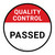 Quality Control: Passed Circular - Floor Sign