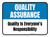 Quality Assurance: Quality Is Everyone'S Responsibility Rectangular - Floor Sign