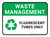 Waste Management: Fluorescent Tubes - Floor Sign