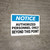 Notice: Authorized Personnel Only Beyond This Point - Wall Sign
