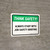 Think Safety: Always Start With Job Safety Briefing Landscape - Wall Sign