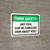 Think Safety: Any Fool Can Be Careless How About You Landscape - Wall Sign