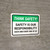 Think Safety: Safety Is Our Responsibility Each And Every One Of Us Landscape - Wall Sign