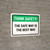 Think Safety: The Safe Way Is The Best Way Landscape - Wall Sign