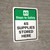 6S Steps To Safety: 6S Supplies Stored Here Portrait - Wall Sign