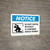 Notice: Do Not Enter Without Confined Space Permit - Wall Sign