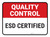 Quality Control: Esd Certified Rectangular - Floor Sign