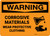 Warning: Corrosive Protective Clothing - Wall Sign