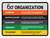 6 Sigma Organization Champion Yellow Landscape - Wall Sign