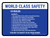 World Class Safety (Ten Rules) Landscape - Wall Sign