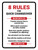 8 Rules For Quick Changeover Portrait - Wall Sign