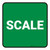5S Scale Green Square - Floor Sign