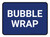 5S Bubble Wrap Blue Rectangle - Floor Sign