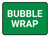 5S Bubble Wrap Green Rectangle - Floor Sign