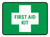 5S First Aid Kit Rectangle - Floor Sign
