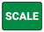 5S Scale Green Rectangle - Floor Sign