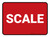 5S Scale Red Rectangle - Floor Sign