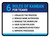 6 Rules of Kanban for Teams Landscape - Wall Sign