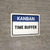 Time buffer Landscape - Wall Sign