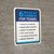 6 Rules of Kanban for Teams Portrait - Wall Sign