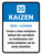 Kaizen 3S Portrait - Wall Sign