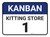 Kanban Kitting store 1 Rectangle - Floor Sign