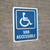 Van Accessible Parking Portrait - Wall Sign
