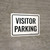Visitor Parking Landscape Portrait - Wall Sign