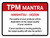TPM Mantra Landscape - Wall Sign