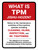 What is TPM Portrait - Wall Sign