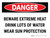 Danger: Beware Extreme Heat Landscape - Wall Sign