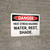 Danger: Heat Stress Hazards Water Rest Shade Landscape - Wall Sign