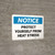 Notice: Protect Yourself From Heat Stress Landscape - Wall Sign